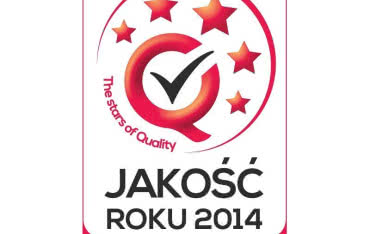 Firma JONIEC uhonorowana godłem JAKOŚĆ ROKU 2014 za ogrodzenie łupane GORC
