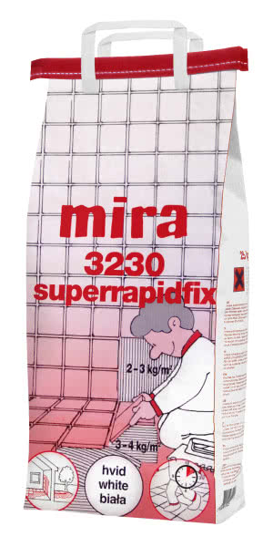 Zaprawa klejowa mira 3230 superrapidfix (biała)