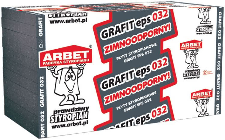 Płyty styropianowe Grafit EPS 032 Arbet Płyty styropianowe Grafit EPS 032 Arbet