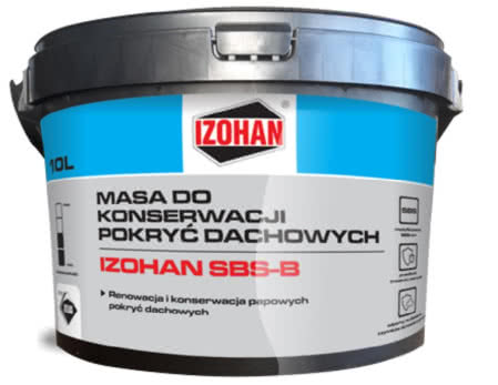 Masa do konserwacji pokryć dachowych IZOHAN SBS-B